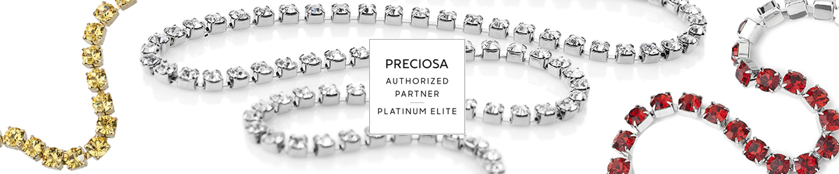 Preciosa MAXIMA Rhinestone Cup Chain