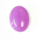 Gemstone Flat Back Cabochon - Oval 30x22MM QUARTZ DYED #A45 LT PURPLE