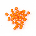 Preciosa Rola Beads - 03.5x5MM with a 1.0MM Hole ORANGE 93140
