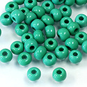 Preciosa Czech Glass Seed Bead - Round 05/0 MED GREEN 53250