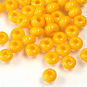 Preciosa Czech Glass Seed Bead - Round 05/0 TANGERINE 93110
