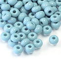 Preciosa Czech Glass Seed Bead - Round 05/0 TURQUOISE 63130
