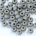 Preciosa Czech Glass Seed Bead - Round 06/0 GREY 43020