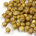 Preciosa Czech Glass Seed Bead - Round 06/0 TRAVERTINE BROWN  66209