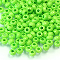 Preciosa Czech Glass Seed Bead - Round 08/0 Terra Intensive LIGHT GREEN 16A54
