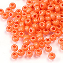 Preciosa Czech Glass Seed Bead - Round 08/0 Terra Intensive ORANGE 16A91