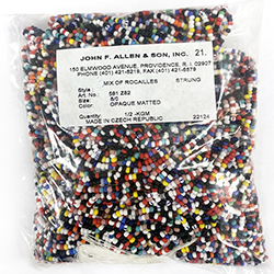 Preciosa Czech Glass Seed Bead - Round 08/0 MIXED OPAQUE MATTED Colors