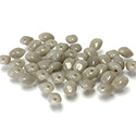 Preciosa Pressed Glass Bead - Solo 02.5x5MM GREY 43020