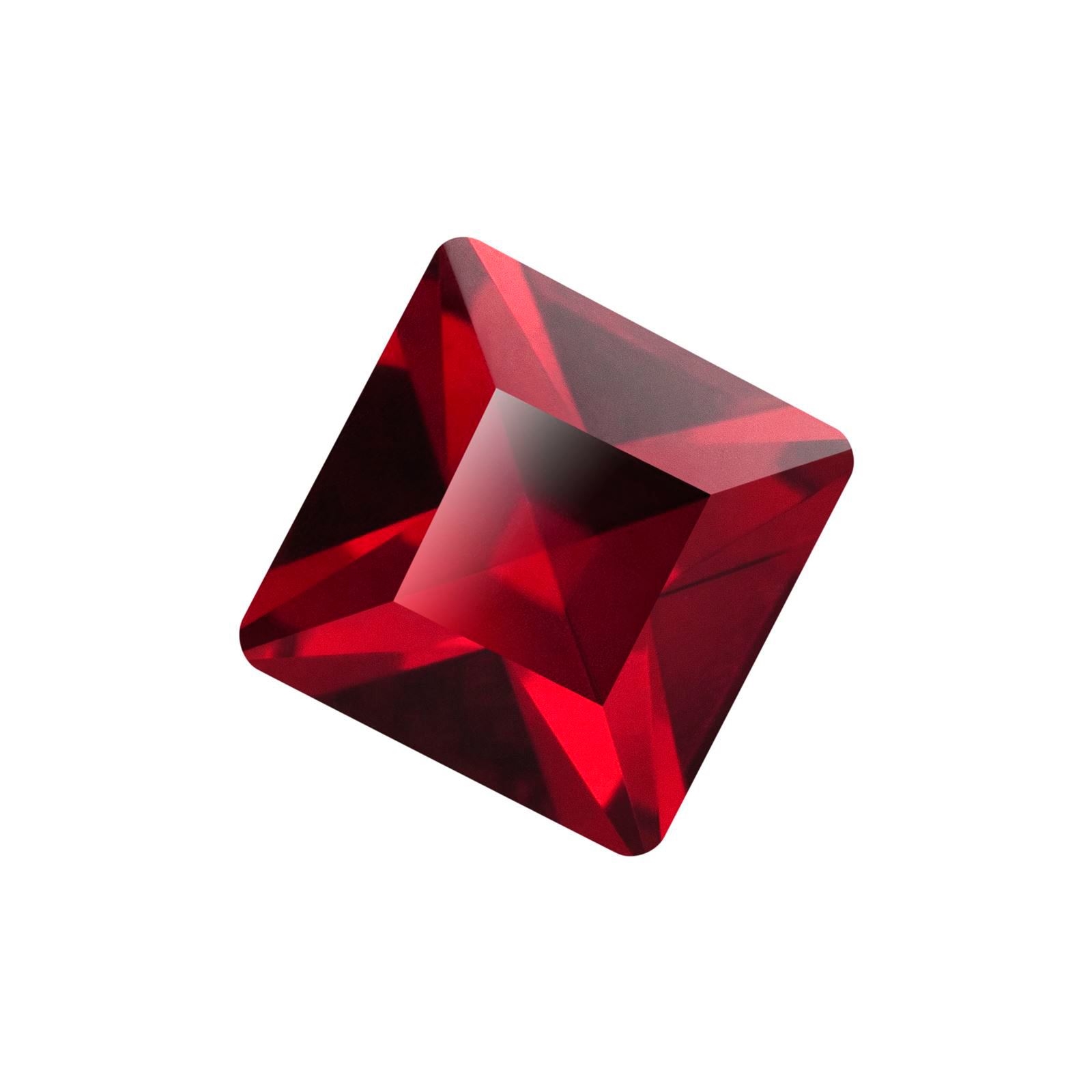 Preciosa Square MAXIMA New Vivid Siam Color