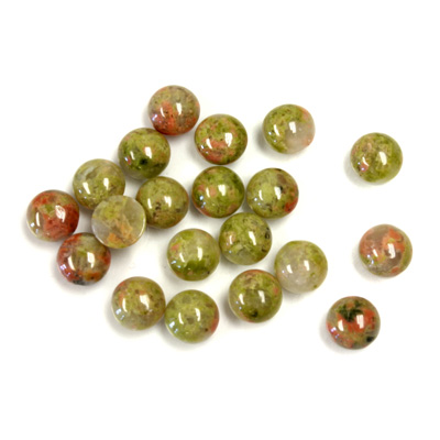 Gemstone Cabochon - Round 05MM EPIDOTE