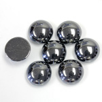 Gemstone Cabochon - Round 11MM HEMATITE