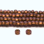 Preciosa Czech Glass Seed Bead - Round 08/0 AMY BRONZE 25014