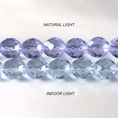 Czech Glass Fire Polish Bead - Round 10MM ALEXANDRITE