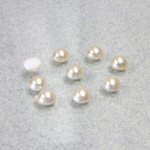 Preciosa Crystal Nacre Pearl Cabochon - Round 04MM CREAM