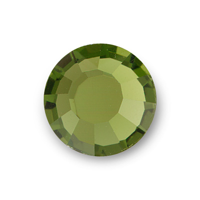 Asfour Crystal Flat Back Stone Hotfix Chaton Rose - 20SS OLIVINE
