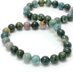 Gemstone Bead - Smooth Round 10MM FANCY JASPER