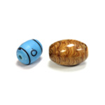 Oval Lampwork Beads