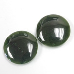 Gemstone Cabochon - Round 20MM TAIWAN JADE