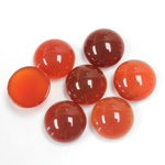 Gemstone Cabochon - Round 11MM CORNELIAN