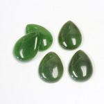 Gemstone Cabochon - Pear 14x10MM TAIWAN JADE