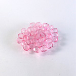 Czech Glass Fire Polish Bead - Round 04MM COATED ROSE 21264