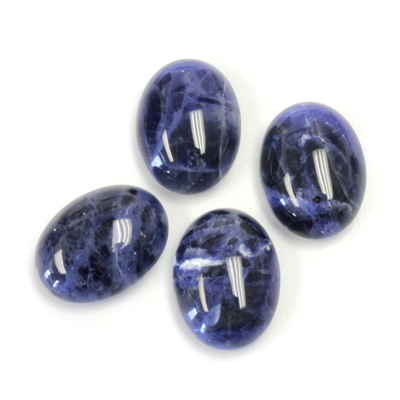 Gemstone Cabochon - Oval 16x12MM SODALITE