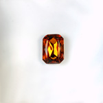 Glass Point Back Tin Table Cut (TTC) Stone - Cushion Octagon 06x4MM TOPAZ