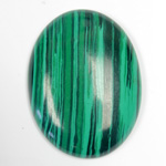 Plastic Cabochon Mixed Color Oval 40x30MM IMITATION MALACHITE