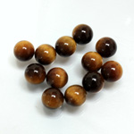 Gemstone No-Hole Ball - 08MM TIGEREYE