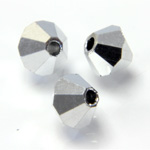 Preciosa Crystal Bead - Bicone 03MM FULL COAT COMET ARGENT LIGHT