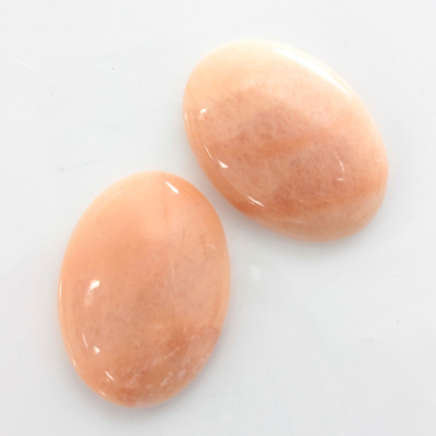 Gemstone Cabochon - Oval 25x18MM AVENTURINE PINK