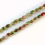 Gemstone Bead - Smooth Oval Rice 06x4MM INDIAN AGATE