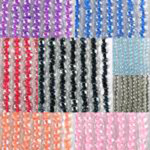 Transparent Color Line Seed Beads