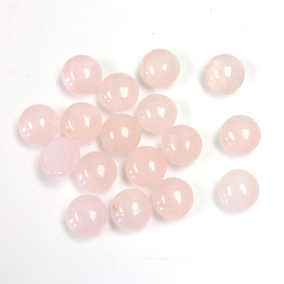 Gemstone Cabochon - Round 06MM ROSE QUARTZ