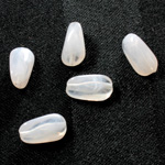 Plastic  Bead - Mixed Color Smooth Flat Baroque 15MM CRYSTAL QUARTZ