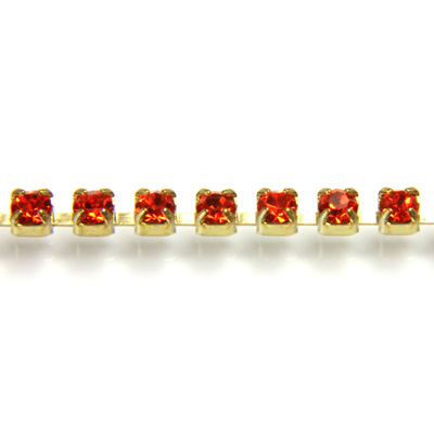 Preciosa Crystal Rhinestone Cup Chain - PP14 (SS6.5)  HYACINTH-RAW