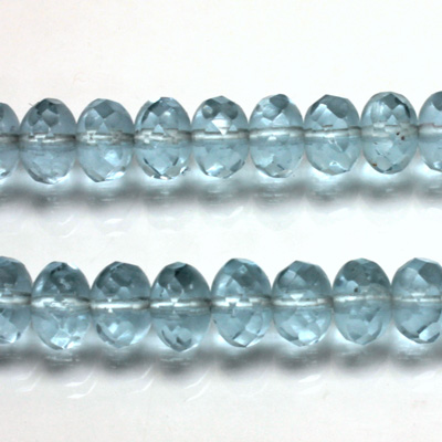 Czech Glass Fire Polish Bead - Rondelle Donut 09x6MM ALEXANDRITE