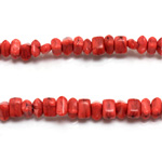 Plastic  Bead - Mixed Color Irregular Chip CORAL MATRIX