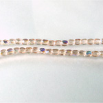 Czech Glass Fire Polish Bead - Round 03MM ROSALINE AB
