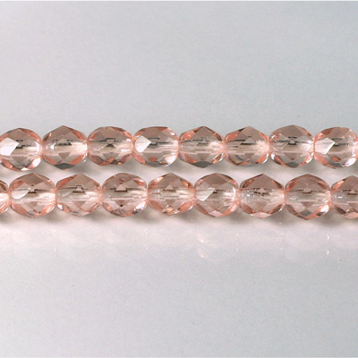 Czech Glass Fire Polish Bead - Round 06MM ROSALINE