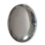 Gemstone Cabochon - Oval 40x30MM HEMATITE