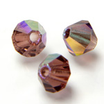 Preciosa Crystal Bead - Bicone 04MM LT BURGUNDY AB