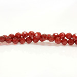 Gemstone Bead - Faceted Round 06MM CORNELIAN