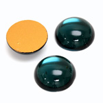 Glass Medium Dome Foiled Cabochon - Round 18MM MONTANA