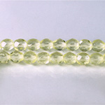 Czech Glass Fire Polish Bead - Round 06MM CITRINE