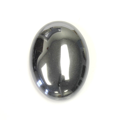 Gemstone Cabochon - Oval 30x22MM HEMATITE