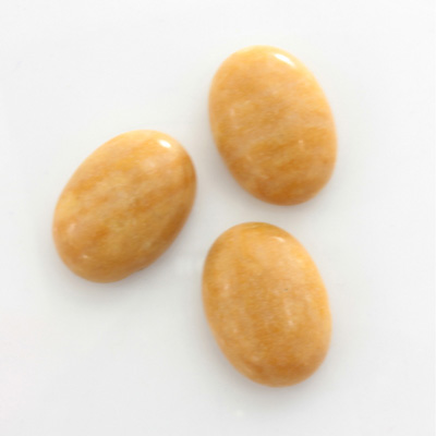 Gemstone Cabochon - Oval 18x13MM YELLOW JASPER