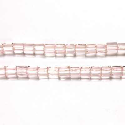 Czech Glass Fire Polished Bead - Atlas 04x4MM ROSALINE