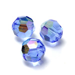 Preciosa Crystal Bead Regular Cut - Round 05MM SAPPHIRE AB