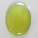 Gemstone Cabochon - Oval 40x30MM JADE OLIVE